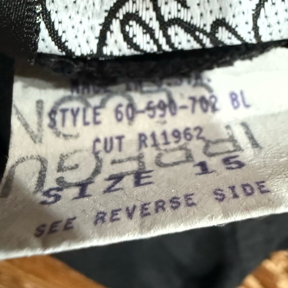 Roper Black Mini Skirt with Fringe Accent Women's Size 15 / S M L Western Wear - Picture 7 of 8